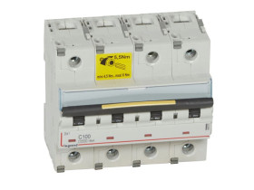 Wyłącznik nadprądowy C 100A 4P 16kA DX3 409363 LEGRAND