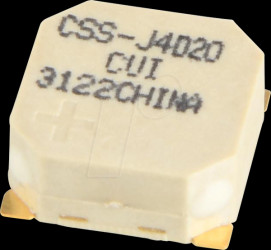 CSS-J4D20-SMT-TR Buzzer, 97dB, 2730 Hz, 3.6 V