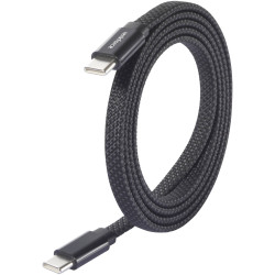 Renkforce RF-6871988 USB cable USB 2.0 USB-C plug USB-C plug Black 1m