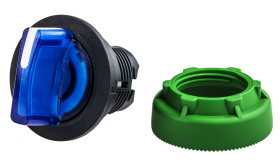 Głowice przełączników wyboru 3-pozycyjny wycięcie: 30mm Sprężyna powrotna do środka IP66, IP67, IP69(IP69K) Schneider