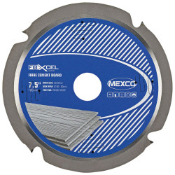 MEXCO FBXCEL18530 Fibre Cement Board PCD Blade 185 x 30mm x 4T