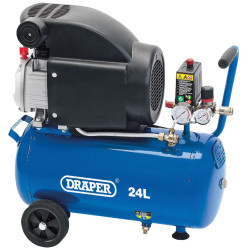 Draper 24980 24L Air Compressor (1.5kW)