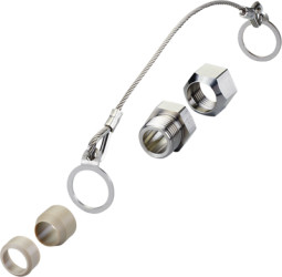 Clamping adapter, Ø 14 mm, G 1/2 for level sensor LMT105, E43322