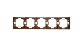 Simon Basic Neos Ramka Pięciokrotna Dębowy Bmrc5/051