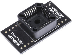 28 way PLCC to DIL socket,0.1in pitch