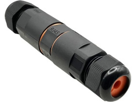 Łącznik hermetyczny IP68 RJ45/RJ45 kat.6A STP