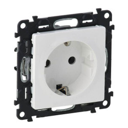 Legrand 753109 Valena Life Socket 16A Child-Proof Ultra White