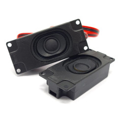 Stereo Enclosed Speaker Set - 3W 4 Ohm