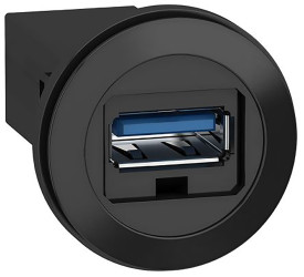 Złącze USB A Montaż na panelu Żeński 3.0 ,1-portowe