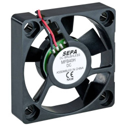 SEPA MFB40H12L-003 Axial Fan 12V DC 7.08m&#xB3;/h 40x40x10mm Ball Bearings