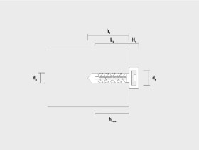 Uchwyt do opaski kablowej wciskany IFS 6x30mm, łeb 4,8mm, czarny /opak. = 100 szt./ (946IFS) CELO