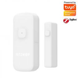 Czujnik otwarcia drzwi okna ZigBee 3.0 Tuya wbudowany akumulator Li-ion