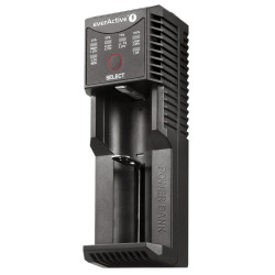 Ładowarka do akumulatorków cylindrycznych Li-ion oraz Ni-MH everActive UC-100C z funkcją Power Bank
