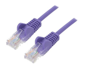 U/UTP5-CCA-200VI Patch cord U/UTP 5e linka CCA PVC pomarańczowy 20m 27AWG