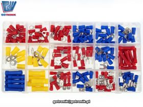 Zestaw konektorĂłw izolowanych 175szt.