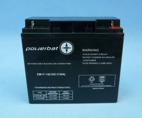 12V/17Ah 181x76x167 F3 POWERBAT AGM