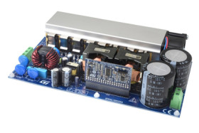 Zestaw badawczo-rozwojowy – zarządzanie zasilaniem STMicroelectronics Sterownik PFC Płyta rozwojowa Sterowanie Prądem