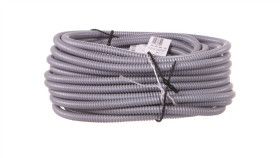 Rura Ochronna Karbowana Pvc Silvyn El 10X14,7 Ciemnoszara 61747360 /30M/