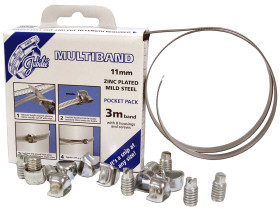 Opaski zaciskowe 9 Piece Stal miękka Napęd ślimakowy Jubilee