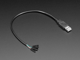 USB Type A Plug Breakout Cable with Premium Female Jumpers (30cm long)