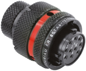 Złącze wielostykowe przemysłowe 22-pinowe Montaż na kablu Wtyczka Souriau Sunbank by Eaton