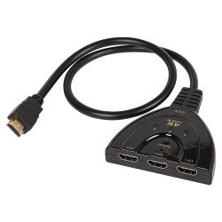 Rozgałęźnik HDMI WTYK HDMI- 3 GNIAZDA
