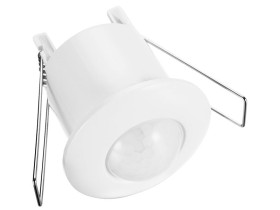 Czujnik ruchu PIR "EL HOME" MD-14B7 wewnętrzny wpuszczany sufitowy biały AC-230V/ 50Hz B71A814 EURA-TECH