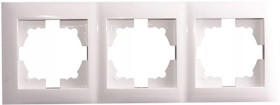 Wesa Ramka Potrójna uniwersalna biała LC-49