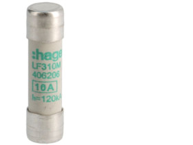 Wkładka bezpiecznikowa cylindryczna CH-10 10x38mm aM 10A 500VAC LF310M HAGER