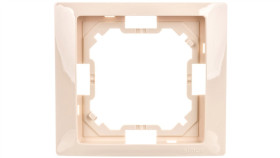 Simon Basic Neos Ramka Pojedyncza Beżowy Bmrc1/12