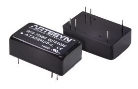 Przetwornica DC-DC, 8W, Uwe 9 → 36 V DC, Uwy ±12V dc, Iwy 335mA, Artesyn / Advanced Energy