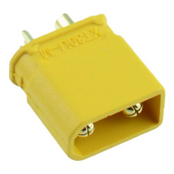 XT30U-M Male Gold Plated Connector 15A AMASS