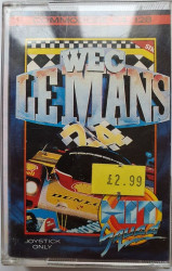 WEC Le Mans Commodore 64 Cassette