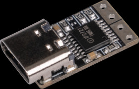COM-ZYPDS Developer boards - USB-PD trigger module, USB-C to solder pads