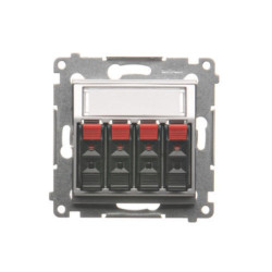 SIMON54 srebrny mat. DGL34.01/43 Gn.głoś. x4