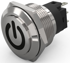 Nasadka przełącznika Zatrzaskowy SPDT średnica wycięcia 22.3mm, montaż panelowy EAO