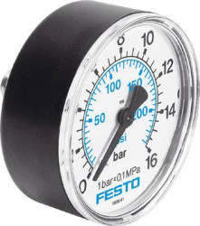 FESTO Manometr 162839 MA-50-16-1/4-EN 0 do 16 bar 1 szt.
