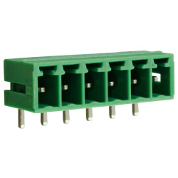 CamBlock Plus CTBP93HE/6 3.81mm Pcb Male T/Block Horiz(Closed Ends) 6 Pole