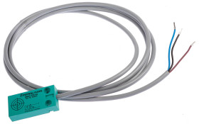 Czujnik zbliżeniowy Indukcyjny 5 mm Pepperl + Fuchs Wpuszczany 10 → 30 V dc długość 50mm w obudowie prostokątnej