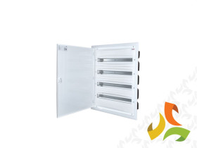 Rozdzielnica podtynkowa 96 modułowa 4x24M drzwi metal IP40 ERP24-4 001101295 ETI