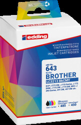 18-643 Ink, Brother, Multipack LC3213, refill