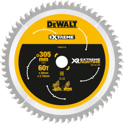 DEWALT DT99575-QZ FlexVolt XR Mitre Saw Blade 305 x 30mm x 60T