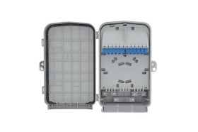 Panel krosowniczy, obudowa, 12-portowy LC 12 Wielomodowy HellermannTyton Connectivity