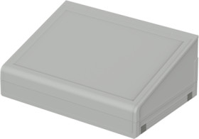 ABS enclosure, (L x W x H) 199 x 290.9 x 120 mm, light gray, IP40, 45620180