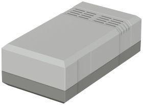Obudowa elektroniki ELEGANT EG 1240 L Bopla 32124012 polistyrol (EPS) szaro-biały (ral 7035) 125 x 67 x 40 1 szt.