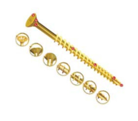 Wkręt do drewna Stalowe 5mm typ Countersunk UNIFIX VORTEX