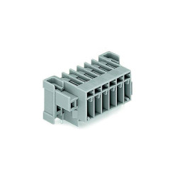 WAGO 769-662/004-000 Male X-COM-SYSTEM 2P 5mm Horizontal Flange Solder