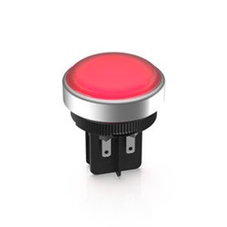 Kontrolka 8 → 30V dc Zielony, czerwony 22.3mm LED Wciskane RAFI
