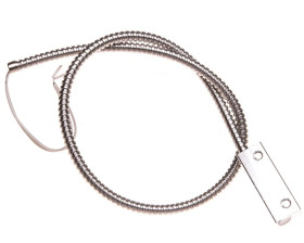 Czujka magnetyczna kontaktron w metalowej obudowie przewody w osłonie B-3A