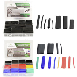 Quadrios 22CA142 Heatshrink Set 5 Colours Shrinkage 2:1 Industrial Use